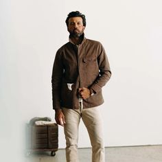 A function-focused take on the classic chore jacket, The Fremont boasts a profusion of pocket space and a roomier silhouette for easy layering. Brown Cotton Utility Jacket With Side Pockets, Rugged Long Sleeve Utility Jacket With Patch Pockets, Brown Cotton Utility Jacket With Multiple Pockets, Utility Outerwear With Multiple Pockets For Everyday, Relaxed Fit Outerwear With Cargo Pockets, Rugged Utility Jacket With Flap Pockets For Work, Relaxed Fit Outerwear With Cargo Pockets For Everyday, Utility Shacket With Pockets For Everyday Wear, Rugged Cotton Utility Jacket With Flap Pockets