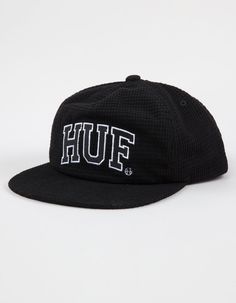 Huf Waffle Cord Snapback Hat. Embroidery On Front. Allover Corduroy. Flat Brim. Adjustable Snapback Closure. Woven Label At Closure. 100% Polyester. Do Not Wash. Imported. Hat Embroidery, Woven Label, Woven Labels, Snapback Hat, Snapback Hats, Waffles, Accessories Hats, Mens Accessories, Embroidery