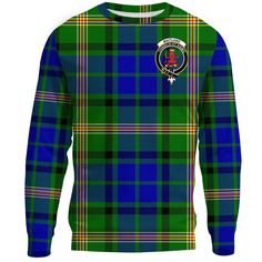 Maitland Tartan Crest Sweatshirt Product Details: Crafted with a super soft blend of 95% polyester and 5% spandex Personalized All-Over Print: Enjoy a unique and stylish sweatshirt with a personalized all-over print design Comfortable and Stylish: Designed to provide comfort and style for both men and women Double Stitched Neckband: The double stitched neckband ensures shape retention for long-lasting wear Double-Needle Stitching: The elastic neckband, cuffs, and bottom hem are double-needle sti Multicolor Fleece Crew Neck Sweatshirt, Fitted Crew Neck Casual Sweatshirt, Casual Fitted Crew Neck Sweatshirt, Fitted Casual Fleece Tops, Multicolor Fleece Crew Neck Top, Multicolor Long Sleeve Fleece Tops, Fitted Green Crew Neck Sweatshirt, Fitted Green Cotton Sweatshirt, Fitted Green Fall Sweatshirt