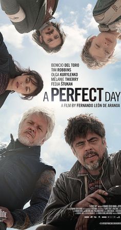 the movie poster for a perfect day