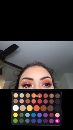 #makeup #jamescharlesxmorphe #jamescharles #sunset #fauxlashes #blending #morphebabes #brows #brushes #pink #aesthetic #goals #amrezy #anastasiabeverlyhills Eye Makeup Glitter, James Charles Palette, Makeup Morphe, Makeup Pictorial, Makeup 101, Make Up Videos, Makeup Tutorial Eyeshadow, Eye Makeup Steps