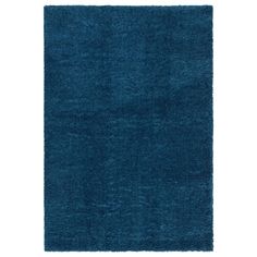 a blue rug on a white background