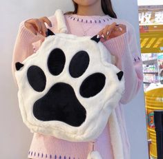 Lovely Paw Backpack PN6395 ●Size:35*31*7 cm. ●Material :plush (Please allow 1-3cm differs due to manual measurement.As different computers display colors differently,the color of the actual may vary slightly from the above images.Thanks for your understanding.) ●About Shipping: We attach great importance to the orders of each customer and parcel delivery. 1.Processing time: 2-3 business days. 2.Shipping time: 10-15 business days to US, please allow 3-4 weeks shipping to other country.(Shipping times can be affected by variable customs clearance times or public holidays.) Everyday Plush Backpack, Trendy Plush Bags For Everyday Use, Parcel Delivery, Customs Clearance, Backpacks, Holidays, Color