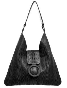 Experience the true craftsmanship of Balinese culture with our Sayang Bombay Hobo Bag. Every bag is carefully handmade over three days, showcasing the intricacy and dedication of our skilled artisans. The unique weaving and stitching technique on suede or leather adds a sophisticated touch to this remarkable work of art. -100% genuine leather-Measurements: length 39 cm, height 37 cm-Measurements (inch): length 15.3", height 14.5"-2 interior pockets 1 slip 1 zip-Shoulder strap: length 45 cm / 17. Winter Flats, Designer Leather Bags, Knitted Wire, Designer Leather Handbags, Stitching Techniques, Sewing Leather, Leather Weaving, One Bag, Midnight Black