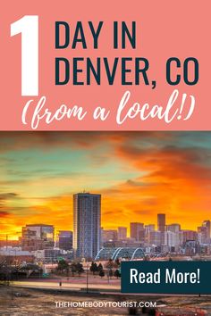 one day in Denver Denver Itinerary, Denver Activities, Denver Restaurants, Visit Denver, Mile High City, Factory Tours, Mile High