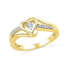 Manufacturer Model: GND-101800Description10kt Yellow Gold Womens Round Diamond Heart Love Promise Bridal Ring .03 Cttw Gemstone Details.03 Carats total weightAll diamonds are natural and conflict-free in originRound Diamond.03 ct.t.w. I2-I3 clarity J-K color Pave settingSpecifications10kt Yellow Gold3.19 grams (approximately)Ring size selectable5 stones Promise Rings Pandora, Promise Rings For Girlfriend, Rings Pandora, Gold Promise Ring, Love Promise, Heart Promise Rings, Promise Rings For Guys, Promise Rings For Couples, Wallpaper Abstract