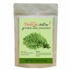 matcha matcha green tea powder 4oz bag - net wt 4 25 / 14g