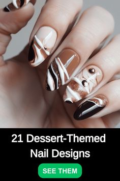 Prepare to be inspired by these tasty, dessert-themed nail art ideas that are as fun to wear as they are to look at.