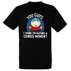 Officially Licensed South Park Tee By Hybrid Apparel. This Breathable Tee (100% Cotton) Features Screenprinted Graphics Of Everyone's Favorite Adult Animated Series, South Park! Machine Washable. Standard Adult Sizing. South Park Shirt, Bestie Outfits, Tomboy Outfits, South Park, Black Media, Cotton Shirt, Black Shirt, Top Styles, Mens Shirts