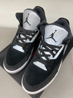 Gray Air Jordan 4 Streetwear, Gray Air Jordan 4 For Streetwear, Jordan 3s Cool Grey, Gray Air Jordan 4 Streetwear Sneakers, Air Jordan 3 Black Cement, Jordan 3 Red Cement, Gray Low-top Synthetic Jordan Shoes, Air Jordan 3 White Cement Reimagined, Jordan Retro 3