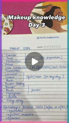 Day Makeup Step By Step, Natural Makeup Photos, Simple Meakup Steps, Makeup Knowledge Tips, How To Use Makeup Step By Step, Simple Makeup Steps, Self Makeup Course, Mackup Tutorial Step By Step, Mekup Tutorial Step By Step Makeup Tips