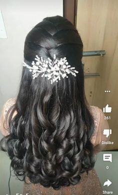 Simply Hairstyles, Reception Hairstyles, Bridal Hairstyles With Braids, Feminine Hairstyles, Cute Quick Hairstyles, Easy Hairstyles For Thick Hair