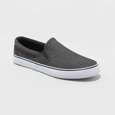 Men's Phillip Twin Gore Sneakers - Goodfellow & Co™ : Target Comfortable Cushioned Slip-on Sneakers For Streetwear, Casual Slip-on Canvas Shoes For Streetwear, Comfortable Slip-on Sneakers With Vulcanized Sole For Streetwear, Casual Canvas Slip-ons For Streetwear, Comfortable Slip-on Canvas Shoes For Streetwear, Casual Slip-on Shoes For Streetwear, Casual Slip-ons For Streetwear, Comfortable Low-top Slip-ons For Streetwear, Casual Slip-on Sneakers For Streetwear