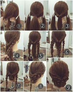 Easy Updos For Medium Hair, Hairstyles For Wedding, Prom Hairstyles For Short Hair, Simple Ponytails, Top Hairstyles, Prom Hairstyles