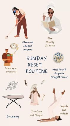 Resetting My Life, Ways To Reset Your Mind, How To Reset Your Body Health, Minimalist Living Aesthetic, Being Organised Quotes, How To Start Self Care Routine, Start The Week Right Quote, Aesthetic Sunday Reset, Minimalist Daily Routine