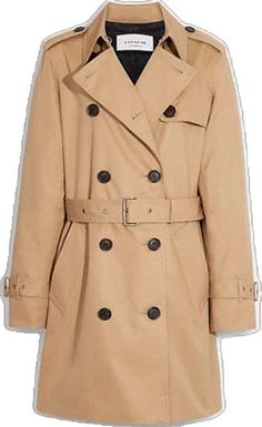 Spring Cotton Outerwear With Belt Loops, Casual Coach Outerwear, Casual Coach Outerwear For Work, Coach Casual Spring Outerwear, Chic Coach Spring Outerwear, Coach Outlet, Adjustable Belt, Carry On, Outlet