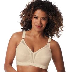 Crafted from a 4-way stretch fabric, this elegant Playtex wireless bra offers sensational support and effortlessly molds to your shape for a perfect customized fit. Click on this INTIMATES & SLEEPWEAR Guide to find the perfect fit and more!Product Features 4-way TruSUPPORT® system provides higher sides for coverage, fuller cups for natural shaping, wider straps for all-day ease, and a smoother back for enhanced stability Molds to your shape for a customized fit Softly seamed wireless cups offer Playtex Bras, Sleep Clothes, Soft Cup Bra, Plus Size Bra, Cup Bra, Wireless Bra, 4 Way Stretch Fabric, Soft Cup, Womens Bras