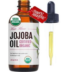 #affiliate Kate Blanc Cosmetics Jojoba Oil for Hair Growth, Face & Skin. Gua Sha Oil for Face Massage and Dermaplaning (4oz, Organic, 100% Pure, Natural) in 2024 Jojoba Oil For Hair Growth, Jojoba Oil For Hair, Jojoba Oil Skin, Jojoba Oil Benefits, Stop Hair Breakage, Oil For Hair Growth, Dr Hauschka, Natural Hair Oils, Oil For Hair