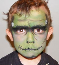 Halloween Face Paint Men, Zombie Face Paint, Vocabulary Parade, Maquillage Halloween Simple