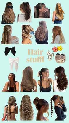 Girly Hairstyles, Competition Hair, Cute Hairstyles For School, Types Of Hair, Hairstyles For Medium Hair