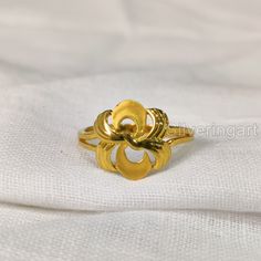 Floral Gold Ring, Womens Real Gold Ring, Hallmarked 18k Yellow Gold, Anniversary Gift For Wife, Infinity Ring, Tiny Gold Ring, Womens Ring Ring information: Main stone : NA Diamond : NA Metal type: 18k Yellow Gold Stone Cut / Shape : NA Birthstone : NA Metal stamp / Hallmarked : Yes * Customization is always welcome and please feel free to contact with me if you have any design ideas! IMPORTANT: * Customer service is available 7 days a week * For wholesale discounts please contact me * All jewel Elegant 22k Gold Engraved Ring, Elegant Yellow Gold Butterfly Ring For Wedding, 22k Gold Heirloom Ring For Anniversary, 22k Gold Engraved Ring For Anniversary, 22k Gold Open Ring Jewelry For Anniversary, Elegant 22k Gold Engraved Ring For Anniversary, Elegant 22k Gold Engraved Ring Hallmarked, Elegant 22k Gold Toe Ring, Elegant 22k Gold Engraved Wedding Ring