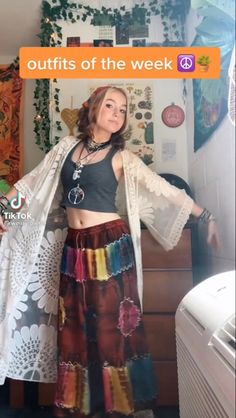 Hippie Boho Outfits, Moda Hippie, Mode Hippie, Weekly Outfits, Causual Outfits