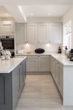 the kitchen is clean and ready for us to use in its new owner's home