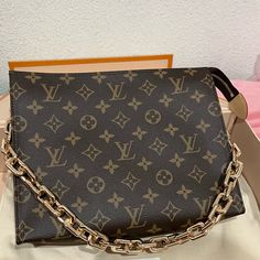 Super Rare And Hard To Find This Is Brand New Condition Full Set Includes Box And Receipt Rectangular Monogram Canvas Clutch With Dust Bag, Louis Vuitton Limited Edition Bags, Elegant Monogram Canvas Rectangular Pouch, Louis Vuitton Lockit Bag, Elegant Rectangular Monogram Canvas Pouch, Wallet Purse Louis Vuitton Official, Louis Vuitton Three Piece Pochette, Louis Vuitton Felicie, Chanel Reissue