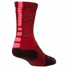 Nike LeBron Hyperelite Basketball Crew Socks  Red, Pink LARGE (8-12)  SX4886-688 Lebron James Red, Black, Pink Size Large fits Men Size 8-12, Women Size 10-13 SMALL FITS YOUTH SIZES 4-6 MEDIUM FITS ADULTS SIZES 6-8 LARGE FITS ADULTS SIZES 8-12 EXTRA LARGE FITS ADULTS SIZES 12-15 FAST AND FREE SHIPPING Sporty Red Breathable Socks, Red Sporty Socks For Sports, Red Casual Sports Socks, Casual Red Sports Socks, Nike Sports Socks For Winter, Nike Winter Sports Socks, Red Sporty Socks For Winter, Sporty Red Socks For Winter, Red Sports Socks For Winter