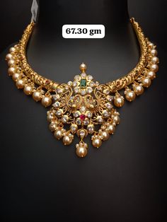 Indian Gold Necklace Designs, Jewel Design, Cutwork Blouse, Kundan Jewellery Bridal, Artificial Jewelry, Antique Necklaces Design, Antique Necklaces, Cutwork Blouse Designs