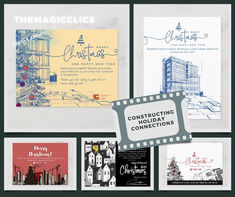 📐🏗️ Showcase your unique style and professionalism with these elegant and festive designs. Start building stronger connections this holiday season with our Merry Christmas and Happy New Year postcards. #ArchitectChristmas #HolidayPostcards #BlueprintChristmas #ArchitectLife #ChristmasForArchitects #HolidayGreetings #ZazzleChristmasCards #CustomizablePostcards #MerryChristmasFromUs #ArchitectureAndDesign Success Wishes, Construction Companies, Happy New Year Design, Christmas Postcards, Themed Christmas, Christmas Postcard, Elegant Christmas, Host A Party, Holiday Greetings