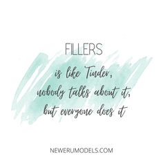 a quote that says, filters is like thunder nobody talks about it but everyone does it