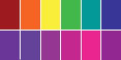 an image of different colors in the same color scheme