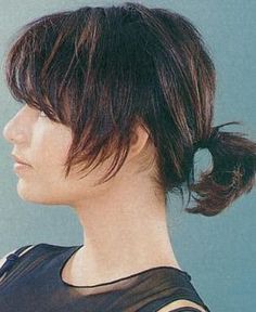 heavy fringe, short hair Heavy Bangs, Cute Ponytail Hairstyles, Short Hair Ponytail, Short Ponytail, Straight Ponytail, Hairstyle Gallery, Cute Hairstyles For Short Hair, Haircut For Thick Hair, Ponytail Styles