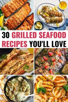 30 grilled seafood recipes you'll love