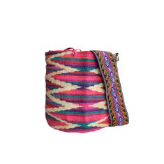 Shigra bag is 100% handmade by the Quechua communities with a natural fiber called "Cabuya". Each bag takes approximately 15 to 20 days to make it. Shigra World is rescuing this ancestral technique and supporting indigenous communities of Ecuador. Their history goes back centuries within the Quechua communities; where shigras were used to carry seeds into the field. Cabuya Indigenous Strap Leather SHIGRA WORLD SHOP SHIGRA WORLD >> ___________________________________________________________ Traditional Multicolor Bucket Bag For Daily Use, Traditional Multicolor Bucket Bag With Adjustable Strap, Traditional Multicolor Bucket Bag, Traditional Multicolor Bucket Straw Bag, Traditional Bucket Bag With Adjustable Strap, Traditional Straw Bag With Adjustable Strap For Everyday, Artisan Multicolor Bucket Bag With Adjustable Strap, Handwoven Rectangular Bucket Bag For Festival, Traditional Multicolor Crochet Bag With Adjustable Strap