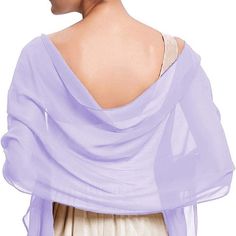 New Only In Lavender And A Darker Color, For Darker Lavender Color Please Look At Other Post Soft Womens Shawls And Wraps For Dresses Chiffon Scarf Evening Party Cape Elegant Pashmina Formal Purple Headscarf, Roxy Rashguard, Titus Andronicus, Lavender Quince, Epic Costumes, Purple Shawl, Dress With Shawl, Boho Jacket, Dresses Chiffon