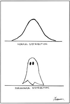 a cartoon depicting the differences between normal distribution and abnormal distribution