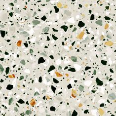 an abstract background with many different colors and shapes, including black, white, green, orange