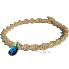 "Thick Natural (#T1) hemp twisted necklace with large blue/light blue mushroom pendant (#4). The width of the hemp necklace is a little less than 1/2\". Loop and hemp knot closure. The size of the glass mushroom is approximately 1 1/4\" x 3/4\", but may vary slightly, since it is handmade." Light Blue Bead Necklace Mushroom, Twisted Necklace, Blue Mushroom, Mushroom Pendant, Hemp Necklace, Glass Mushrooms, Pewter Pendant, Glass Pendant, Glass Pendants