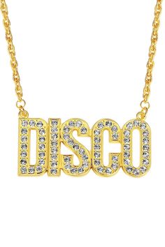 PRICES MAY VARY. 【DISCO PARTY】- To be disco king or queen! The disco necklace designed for party use, Perfect addition to 70’s outfit. 【STURDY ENOUGH】- High quality disco chain! The disco necklace made of solid metal mateiral instead of cheap plastic. 【PROPER WEIGHT & LENGTH】 - 32 inches disco chain, proper weight and length designed for party, keep it light at the party. 【SHINY GOLD】 - It has a beautiful shine when the sun or any type of light hit the disco necklace. Looks real gold and superio Retro Metal Necklaces For Party, Mens Disco Outfit, Disco Costume For Women, Men Disco, Disco Necklace, Metal Costume, 70s Disco Party, Disco Queen, 70s Costume