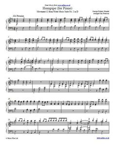 sheet music for piano with the words humps for piano