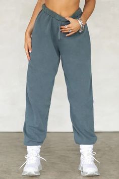 Oversized Jogger - Evergreen French Terry – JOAH BROWN® Joah Brown, Terry Fabric, French Terry Fabric, Ankle Cuffs, Oversized Silhouette, French Terry, Elastic, Fabric, How To Wear