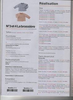 an open book with instructions on how to wear sweaters in french and english language