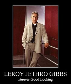 a man in a suit and tie standing next to a red wall with the caption leroy jethro gibs