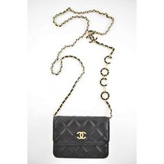 Chanel 21b Black Caviar Mini Wallet On Chain Gold Coco Shoulder Crossbody Bag ********** Chanel ********** Brand: Chanel Size: Mini (4.9 X 3.7 X 1.4) Name: Mini Wallet On Chain Color: Black Style: Shoulder / Crossbody Bag Style #: Ap2306 B06270 94305 Collection: 21b Material: Grained Calfskin Leather Flap Front Button Closure Black Grained Calfskin Caviar Quilted Leather Material Iconic Cc Logo At The Front Gold Tone Hardware Single Chain Strap With Coco Chain Logo Only Fits Cards This Bag Is Co Designer Black Bag With Chain, Designer Crossbody Wallet On Chain, Designer Wallet On Chain With Crossbody Strap, Black Wallet On Chain For Everyday, Classic Black Clutch With Chain Strap, Black Rectangular Wallet On Chain With Gold-tone Hardware, Luxury Black Clutch With Chain Strap, Designer Black Wallet On Chain With Detachable Strap, Formal Black Wallet On Chain With Gold-tone Hardware