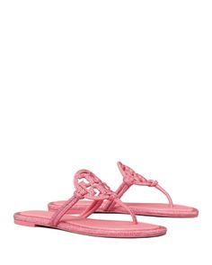 Tory Burch Women's Miller Pave Knotted Sandals Pink Love, Tory Burch, In Store, Pick Up, Buy Online, Sandals, Free Shipping, Pink