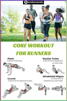 a poster showing the benefits of running