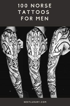 tattoos for men on both arms and legs with the words, 100 nurse tattoo designs for men