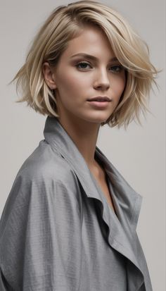 Hair Lob, Bob Hairstyle Ideas, Haircut Pixie, Short Shaggy Bob, Hairstyles Layered, Spring Haircuts, Straight Hairstyles Medium, Long Hair Trends, Haircut Medium